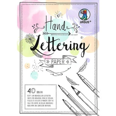 Abbildung von Handlettering Papier Pastel Mix assorted, A4