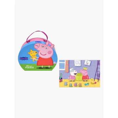 Abbildung von Barbo Toys Puzzle Peppa Wutz im Koffer, 12 Puzzleteile, Mit Koffern zum verstauen