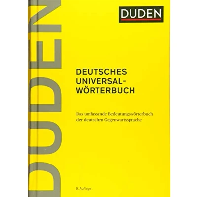 Abbildung von Duden Deutsches Universalwörterbuch: Das umfassende Bedeutungswörterbuch der deutschen Gegenwartssprache (Duden Deutsche Sprache in 12 Bänden)