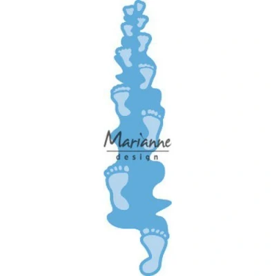 Abbildung von Marianne Design Creatables Präge und Stanzschablone Fußabdrücke