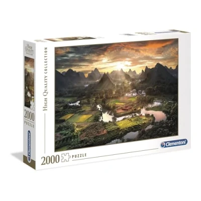 Abbildung von Clementoni® Puzzle High Quality Collection, Tal in China, 2000 Puzzleteile, Made Europe