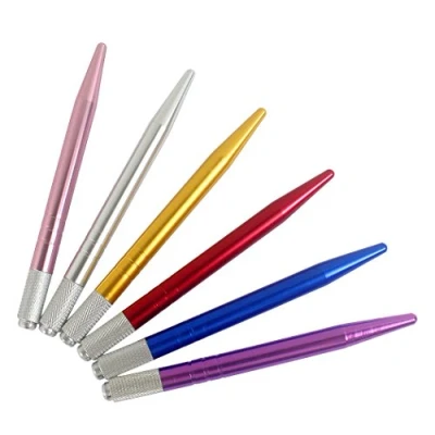 Abbildung von Xiaoyu 6PCS manuelle Tattoo Microblading Stift Maschine Augenbraue Stifte für dauerhafte Make up Lieferungen Stil1