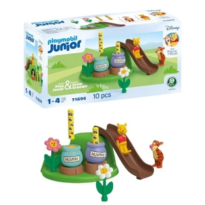 Abbildung von Playmobil® Konstruktions Spielset Winnies &amp; Tiggers Bienengarten (71694), JUNIOR Disney, (10 St), Made in Europe