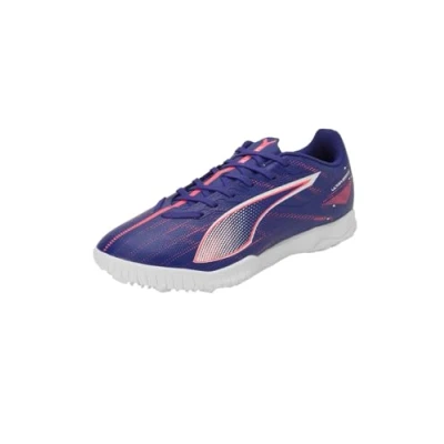 Abbildung von Puma Ultra 5 PLAY Fußballschuh Multinocken, Herren, Größe: 44, Lapis lazuli/white/sunset glow Schuhe