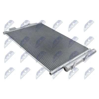 Abbildung von NTY CCS DW 001 Klimakondensator mit Trockner Aluminium 600 R 134a OPEL: Mokka / X, CHEVROLET: Trax, Aveo Schrägheck