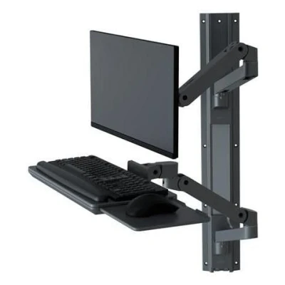 Abbildung von Ergotron LX Pro Wandhalterung für LCD Display / Tastatur Maus Dunkelgrau