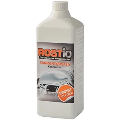 Abbildung von Rostio Tankentroster 1 Liter Konzentrat Tankentrostung Rostentferner (Originalflasche 1l)