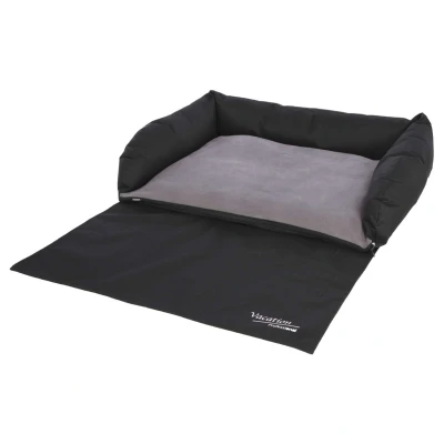 Abbildung von Kerbl Kofferraumkissen Schwarz/Grau 80cm