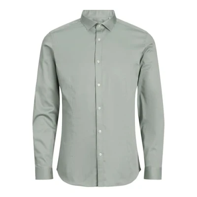 Abbildung von Jack &amp; Jones Premium Jjprparma NOOS Businesshemd, Herren, Größe: XS, Iceberg green