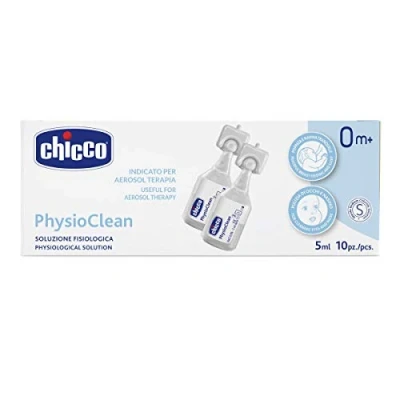 Abbildung von Chicco PhysioClean Physiologische Lösung, 5 ml, 10 Stück