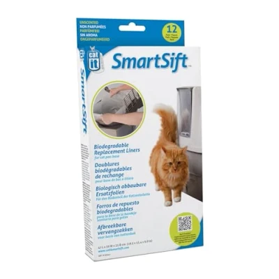 Abbildung von Catit Smartsift Abfallbeutel Katzenklo 47x39x25 cm Wei...