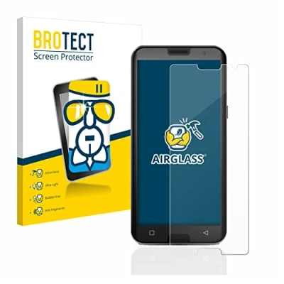 Abbildung von BROTECT Schutzglas für Emporia Smart 5 Schutzfolie Panzer Folie Glas [Extrem Kratzfest 9H, Anti Fingerprint, Ultra Transparent]