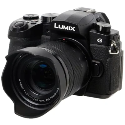Abbildung von Fotocamera Compatta Panasonic Lumix DC G90 + 12 60 mm schwarz
