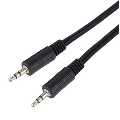 Abbildung von PremiumCord Klinkenkabel 15m, Klinkenstecker 3,5mm, StereoJack Stecker auf Stecker, Aux Headset Audio Verbindungskabel, Für TV Handys MP3 HiFi, geschirmt, Farbe schwarz, 15 m, kjackmm15