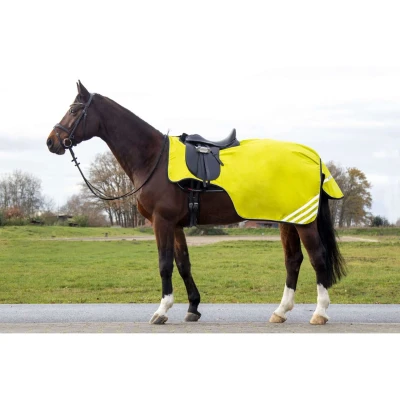 Abbildung von HKM Ausreitdecke Reflective Fleece Neon Gelb 165/215