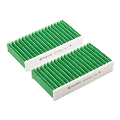 Abbildung von Castrol filters CC0256C Innenraumfilter Aktivkohlefilter, mit antibakterieller Wirkung 164mm 90mm 30mm BMW: X3, X4