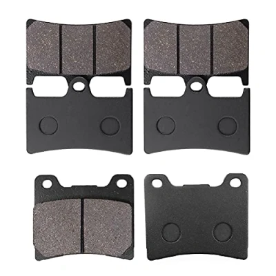 Abbildung von Bremsbeläge vorne und hinten für Yamaha YZF 600 R Thundercat 1996 2003, 1000 Thunderace 2001, BT 1100 Bulldog 2002 2006, XJR 1300 1999 2001