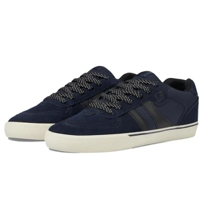 Abbildung von Globe Herren Tilt Skateboardschuh, Marineblau/Antik, 43 EU