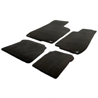 Abbildung von AutoStyle TM ME573V Fußmattensatz Velours vorne und hinten 4 schwarz