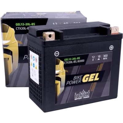 Abbildung von intAct Batterie Bike Power Gel geschlossen 12V/18Ah GEL12 20L BS (Y