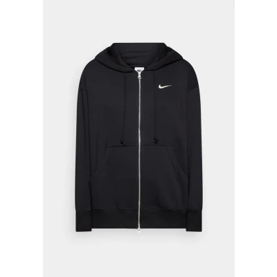 Abbildung von Nike Sportswear W NSW Style FLC FZ Hoodie OS Sweatjacke, Damen, Größe: Large, Black