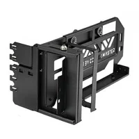 Abbildung von Cooler Master Vertical GPU Holder Kit V3 Für E ATX/ATX/mATX PC Gehäuse &amp; PCI 4.0 Geräte, anpassbare modulare Grafikkartenunterstützung, dicke SGCC Stahlhalterung, inkl. 165mm Riser Kabel Schwarz