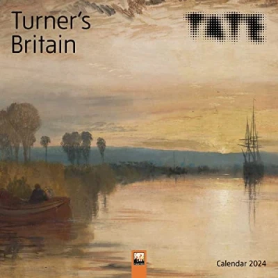 Abbildung von Tate: J.M.W. Turner William in der Tate Gallery 2024: Original Flame Tree Publishing Kalender [Kalender] (Wall Kalender)