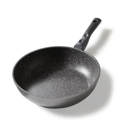 Abbildung von STONELINE Schmorpfanne &quot;FLEX&quot;, Aluminium, (1 tlg.), Ø 28 cm, Griff abnehmbar, Induktion