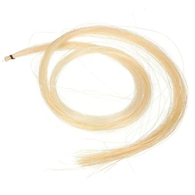 Abbildung von 1Pcs Hank 31 31,5 Echtes mongolisches Pferdehaar fuer Violine, Bow, Foto Farbe