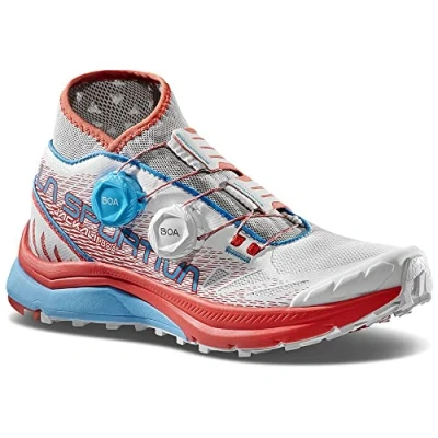 Abbildung von La Sportiva Jackal II BOA Woman Laufschuh Trail, Damen, Größe: 40.5, White/hibiscus Schuhe