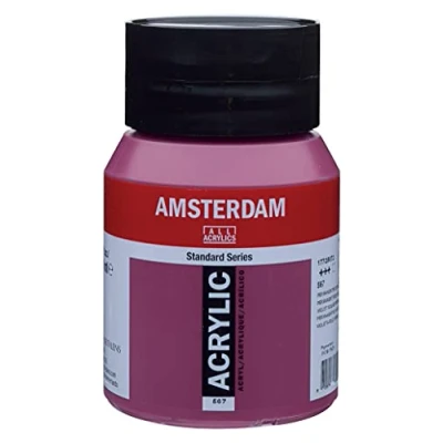 Abbildung von Amsterdam Standard Series Acrylic Jar 500 ml Permanent Red Violet 567