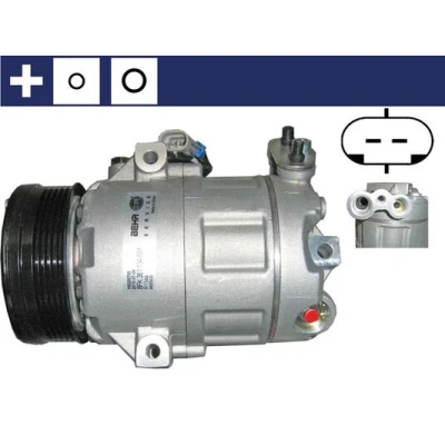 Abbildung von MAHLE ORIGINAL ACP 62 000S Kompressor CVC6 12 PAG 46 R 134a mit Dichtring OPEL: Astra G CC, Caravan, Corsa C Schrägheck
