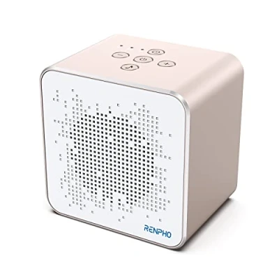 Abbildung von RENPHO white noise machine, Weißes Rauschen Maschine für schlafendes, Erwachsene mit beruhigenden Klängen &amp; Memory Timer Funktion, Privatsphäre Geräuschdämpfung Büro, tragbar Reisen Zuhause