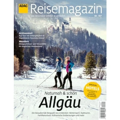 Abbildung von ADAC Reisemagazin mit Titelthema Allgäu (ADAC Motorpresse)