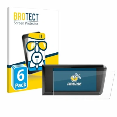 Abbildung von BROTECT Schutzglas für Bosch Purion 400 (6 Stück) Schutzfolie Panzer Folie Glas [Extrem Kratzfest 9H, Anti Fingerprint, Ultra Transparent]