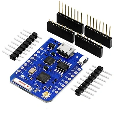 Abbildung von AZDelivery D1 Mini Pro ESP8266 ESP 8266EX CP2104 WiFi Entwicklung Board kompatibel mit Arduino inklusive E Book!