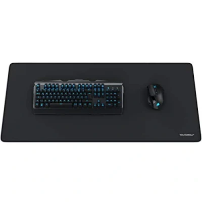 Abbildung von Titanwolf CSL XXL Mousepad Gaming Mauspad 900 x 400 mm Groß,