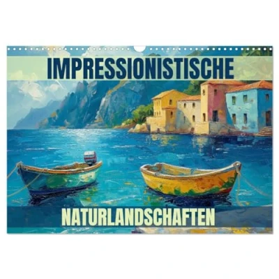 Abbildung von Impressionistische Naturlandschaften (Wandkalender 2025 DIN A3 quer), CALVENDO Monatskalender