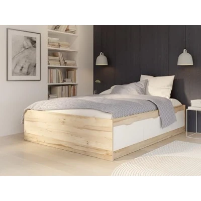 Abbildung von FORTE Stauraumbett &quot;Vankka, viel Stauraum, skandinavisches Design&quot;, mit 3 Schubladen, weitere Produkte zur Serie erhältlich