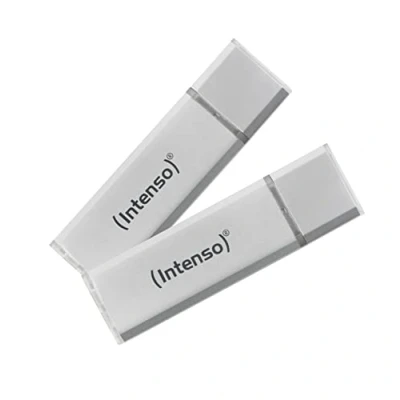 Abbildung von Intenso Ultra Line, 2x 32GB Speicherstick, USB 3.2 Gen 1x1, silber