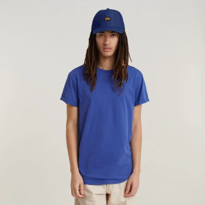 Abbildung von G Star LASH R T S\S Tshirt basic, Herren, Größe: Medium, Radar blue