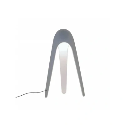 Abbildung von Martinelli Luce Cyborg LED Tischleuchte, grau