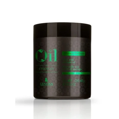 Abbildung von LENDAN Feuchtigkeitsspendende Haarmaske, Moringa Ethernal, 500 ml, für stark belastetes Haar, mit Öl, spendet Feuchtigkeit, nährt und verjüngt das reduziert Bruch