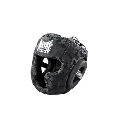 Abbildung von METAL BOXE Unisex Erwachsene Casque intégral Mirror Kampfsporthelme, Schwarz, Taille Unique