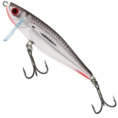 Abbildung von Salmo Thrill Wobbler sinkend, Farben:Silver Flashy Fish, Länge/Gewicht/Laufverhalten/Tauchtiefe:5cm / 6.5g sinkend