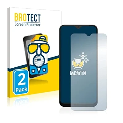 Abbildung von BROTECT Entspiegelungs Schutzfolie für Gigaset GS5 Lite (2 Stück) Matte Displayschutz Folie, Anti Reflex, Fingerprint