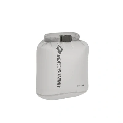 Abbildung von Sea to Summit Ultra SIL Dry Bag XS 3L wasserdichte Aufbewahrung Rollverschluss &amp; Patentierte Field Repair Schnalle Gewebe Wandern 17.1 x 14 20.7cm Highrise Grey 30g