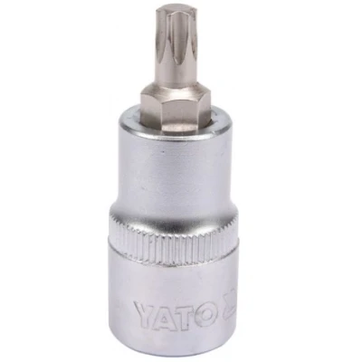 Abbildung von YATO YT 04314 Schrauberbit 12,5 (1/2&quot;) Chrom Vanadium Stahl