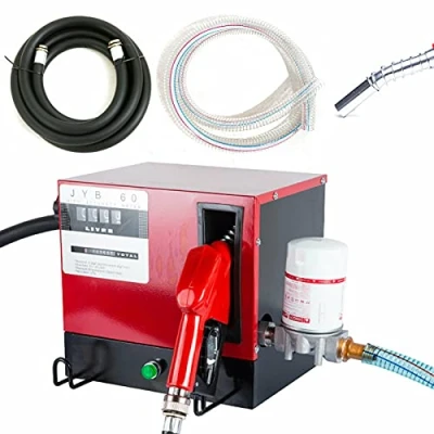Abbildung von Dieselpumpe selbstansaugend, 60L/min 550W 230V Dieseltankstelle selbstansaugend Dieselmeister,Kraftstoffpumpe,Kraftstoffdüse