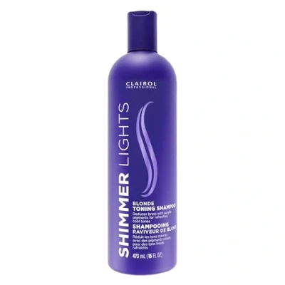 Abbildung von Clairol Shimmer Lights Blonde and Silver Shampoo für Unisex, 16 oz
